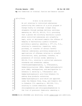 2001 CS for SB 1932 by the Committee on Criminal Justice and Senator Laurent