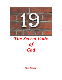 The Secret Code of God