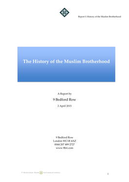 The History of the Muslim Brotherhood