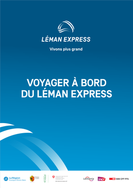 Voyager À Bord Du Léman Express