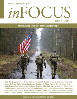 Infocusfocusquarterly Defense: Rising Challenges and Changing Strategies