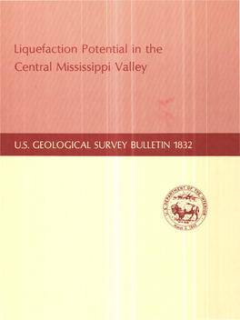 Liquefaction Potential in the Central Mississippi Valley