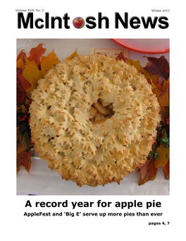 A Record Year for Apple Pie Applefest and ‘Big E’ Serve up More Pies Than Ever
