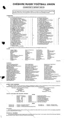 Cheshire Rugby Football Union