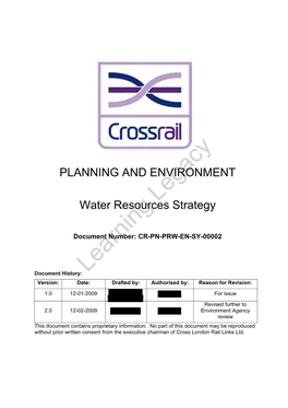 Crossrail Learning Legacy