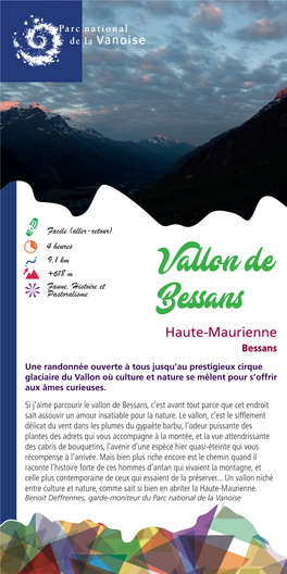 Vallon De Bessans, C’Est Avant Tout Parce Que Cet Endroit Sait Assouvir Un Amour Insatiable Pour La Nature