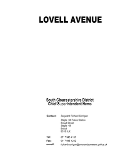 Lovell Avenue