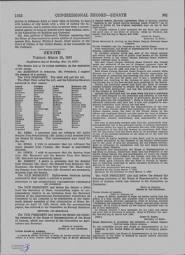 Congressional Record-Senate Senate