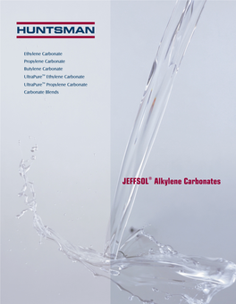 JEFFSOL Alkylene Carbonates