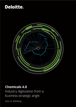 Chemicals 4.0 Industry Digitization from a Business-Strategic Angle