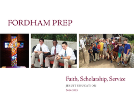 Faith, Scholarship, Service