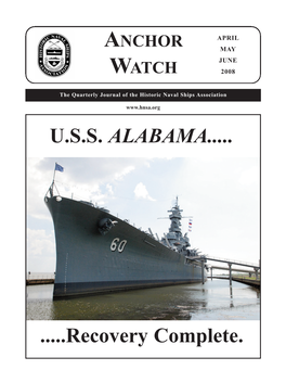 Spring 2008 AW:Winter 2006 HNSA Anchor Watch.Qxd 4/26/2008 11:12 PM Page 1