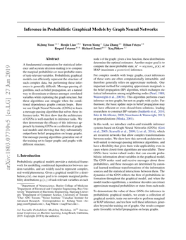 Inference in Probabilistic Graphical Models by Graph Neural Networks