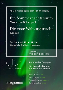 Ein Sommernachtstraum Die Erste Walpurgisnacht