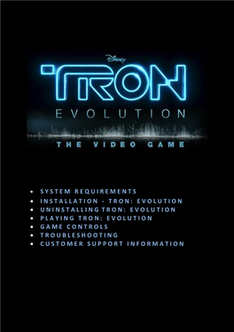 Disney TRON: Evolution