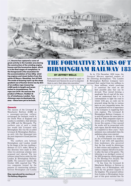 The Formative Years of the London Birmingham Railway 1832–1838
