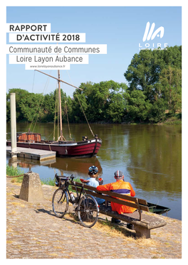 RAPPORT D'activité 2018 Communauté De Communes Loire Layon Aubance