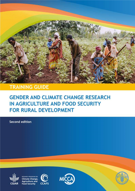 Gender and Climate Change Research in Agriculture and Food Security for Rural Development