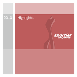 Highlights – Sportler Des Jahres 2010