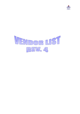 Final-Vendor List-Rev.4