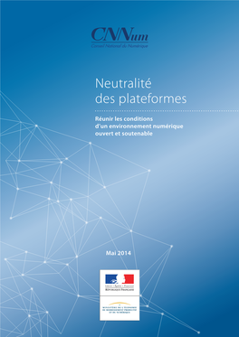 Neutralité Des Plateformes