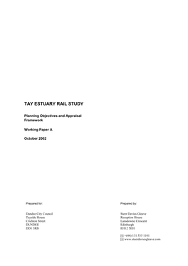 Tay Estuary Rail Study