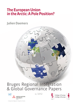 Bruges Regional Integration & Global Governance Papers