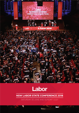 Nsw Labor State Conference 2018 Conference Labor State Nsw