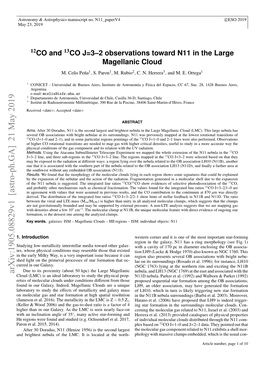 12CO and 13CO J= 3-2 Observations Toward N11 in the Large Magellanic