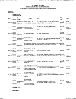 Court Case Administration System