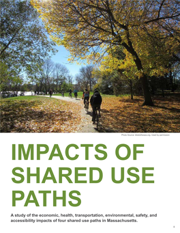 Masstrails Shared Use Path Impacts Study