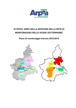 Attivita' Arpa Nella Gestione Della Rete Di