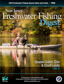 New Jersey Freshwater Fishing Digest January 2019