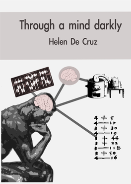 Through a Mind Darkly. an Empirically-Informed Philosophical Perspective on Systematic Knowledge Acquisition and Cognitive Limita- Tions