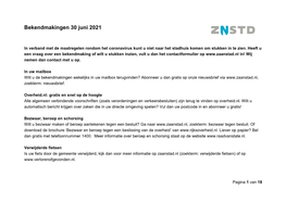 Bekendmakingen 30 Juni 2021