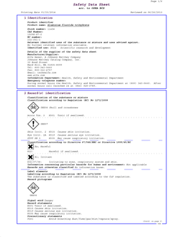 Safety Data Sheet Acc