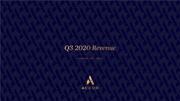 Q3 20 Revenue Presentation