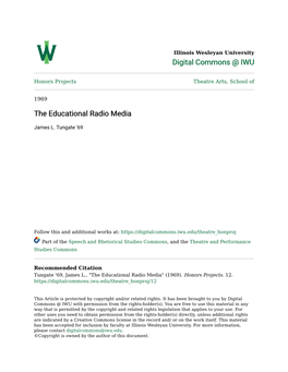 The Educational Radio Media