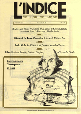 Shakespeare in Italia