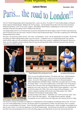 Oceania Weightlifting Federation