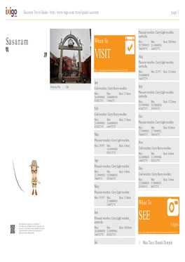 Sasaram Travel Guide - Page 1