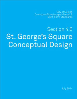 St. George's Square Conceptual Design