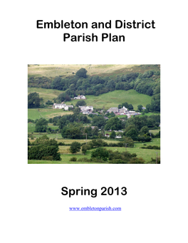 Embleton and District Parish Plan Spring 2013