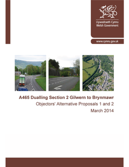 A465 Dualling Section 2 Gilwern to Brynmawr in October 2013 (The Scheme)