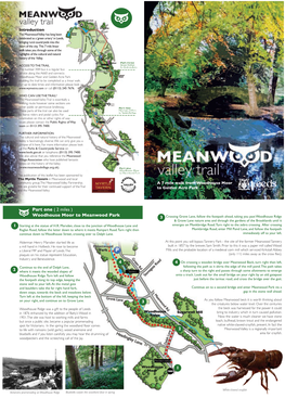 Meanwood Valley Trail Is Essentially a Walking Route However Some Sections Are Either Public Or Permissive Bridleway