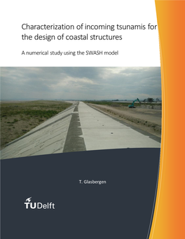 Characterization of Incoming Tsunamis for the Design of Coastal Structures