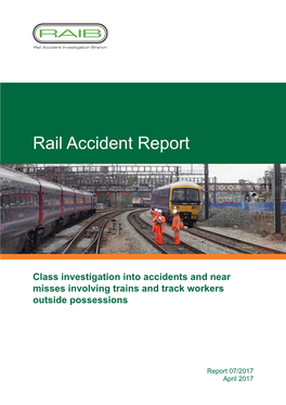 Rail Accident Report