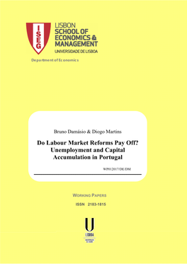 Unemployment and Capital Accumulation in Portugal