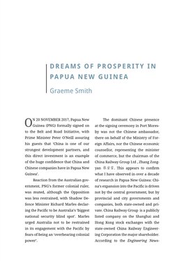 Dreams of Prosperity in Papua New Guinea