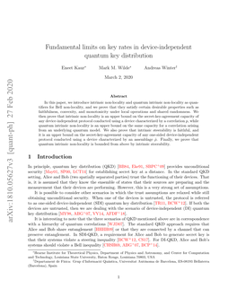 Fundamental Limits on Key Rates in Device-Independent Quantum Key Distribution